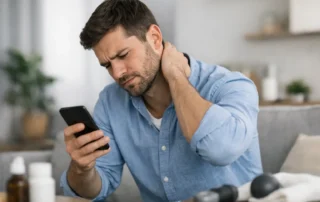 Dolore collo da smartphone: rimedi efficaci